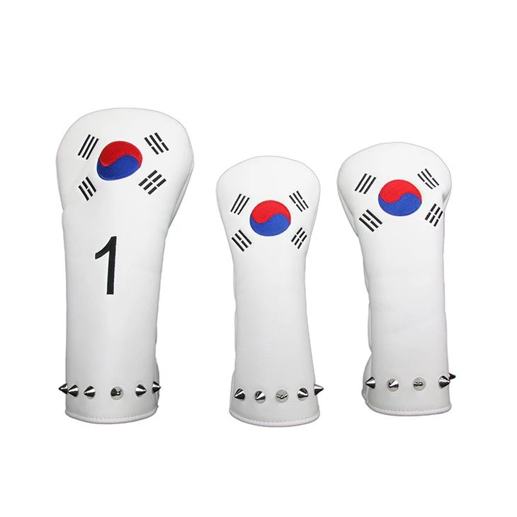South Korea Flag Golf Wood Headcover