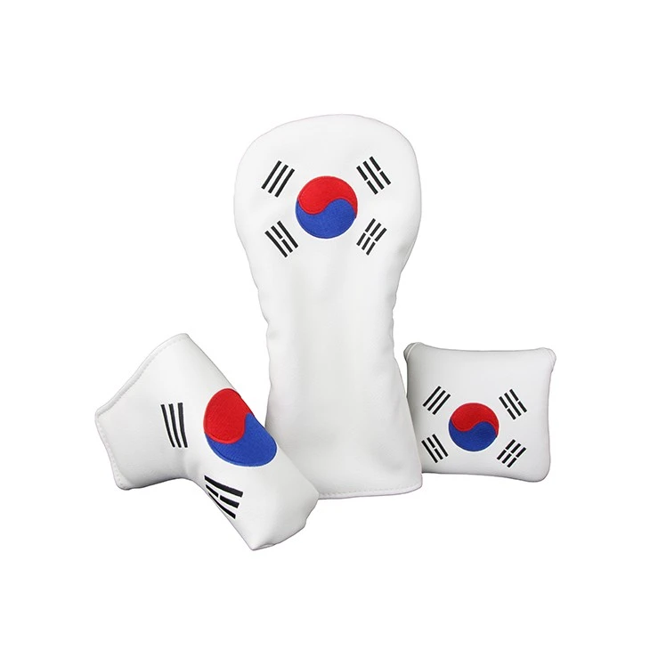 South Korean Flag Golf Club Headcover
