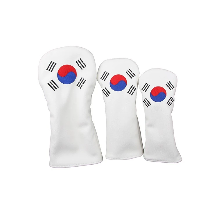South Korean Flag Golf Club Headcover